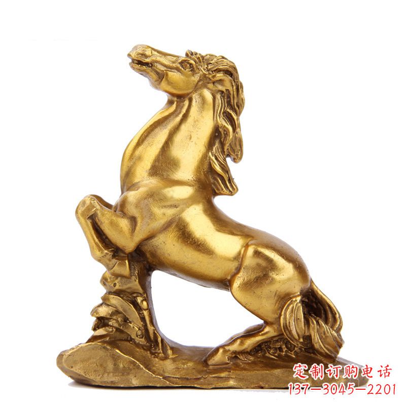 泰州精致铸铜马雕塑,古典微雕叠置美感