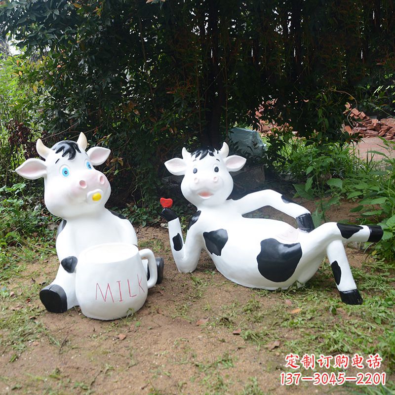 泰州中领雕塑出品:生肖牛卡通雕塑