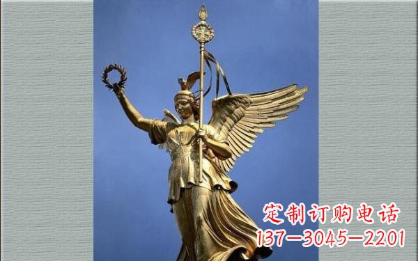 泰州优雅的胜利女神铜雕