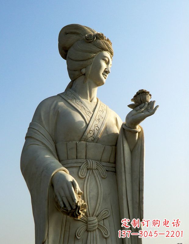 泰州中领雕塑推出的古典美人雕塑,是一个古典美…