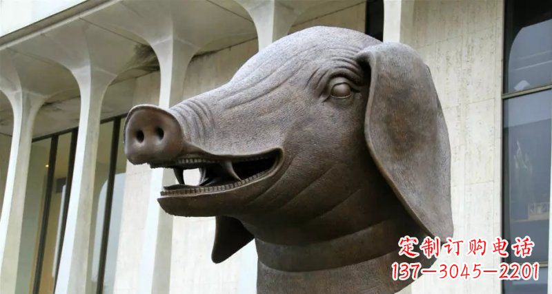 泰州中领雕塑十二生肖铜雕,带来家庭的幸福祝福