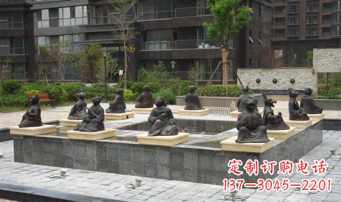 泰州中领雕塑:传承十二生肖文化的铜雕精品