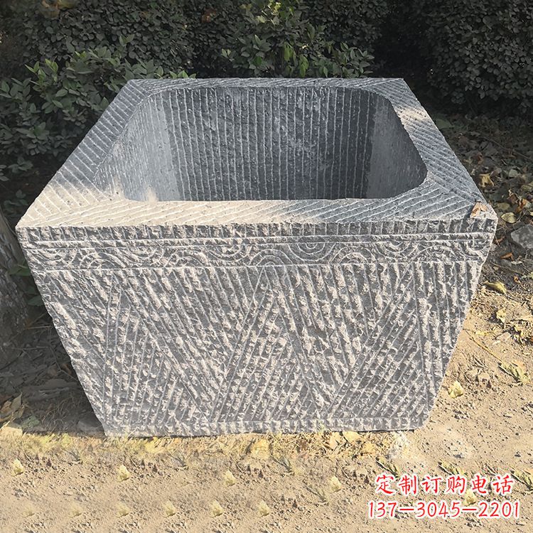 泰州精致石雕水槽,融合精美工艺
