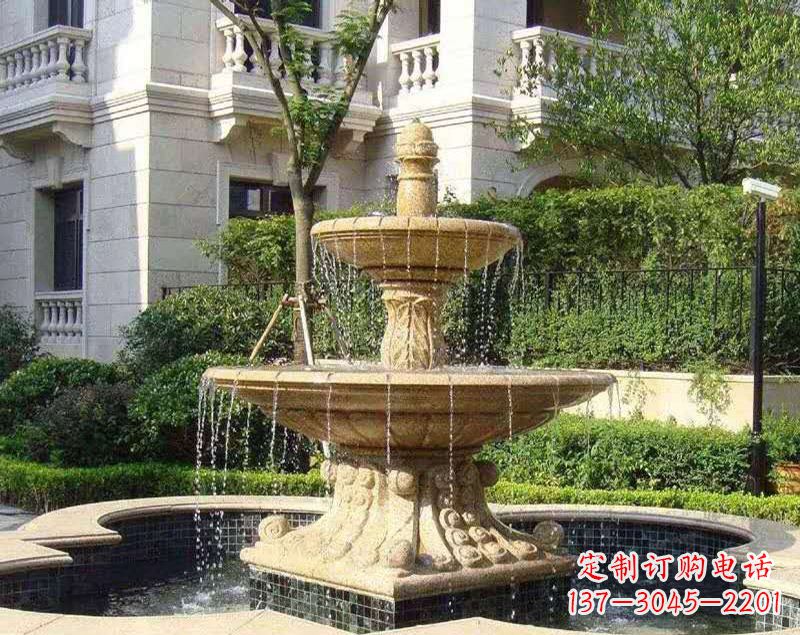 泰州美轮美奂的喷泉雕塑