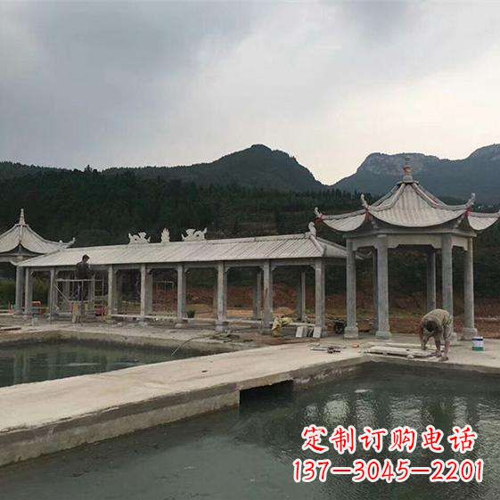 泰州多功能石雕长廊雕塑