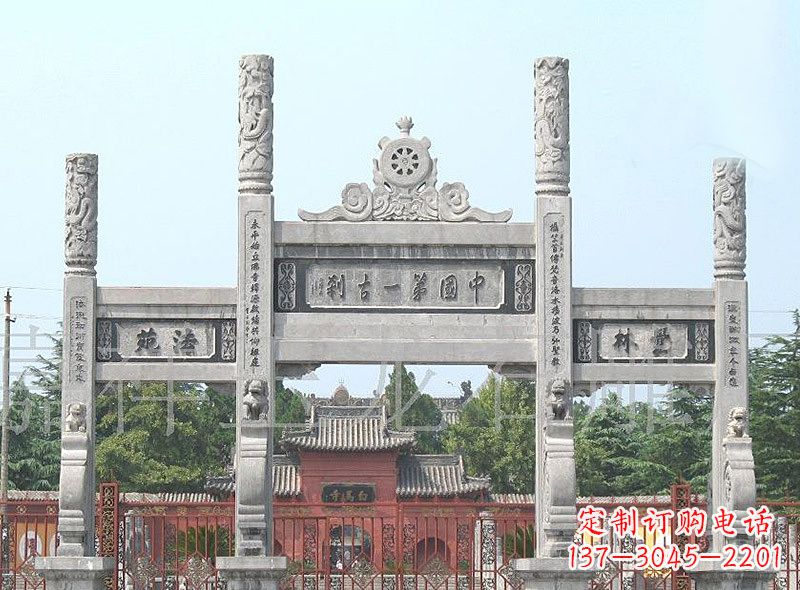 泰州灵秀艺术——领雕塑牌坊雕塑
