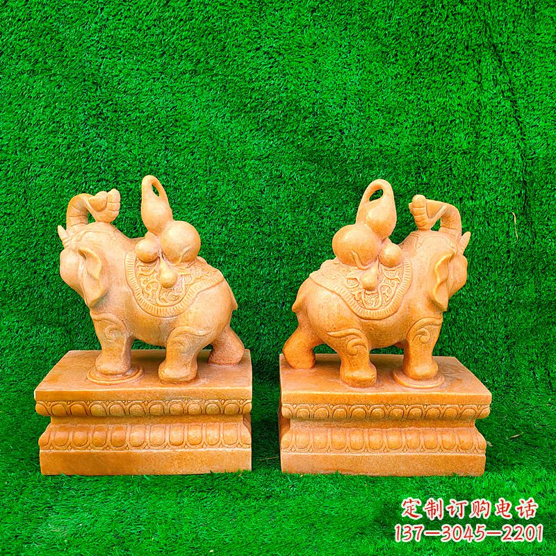 泰州精美大象雕塑,点缀美好家园