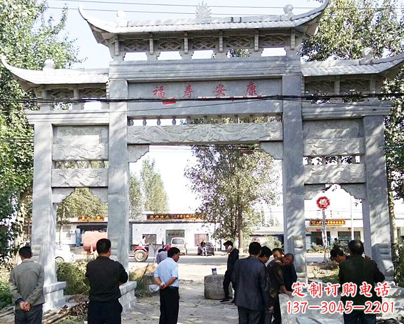 泰州中领雕塑:专业制作精美的牌坊雕塑