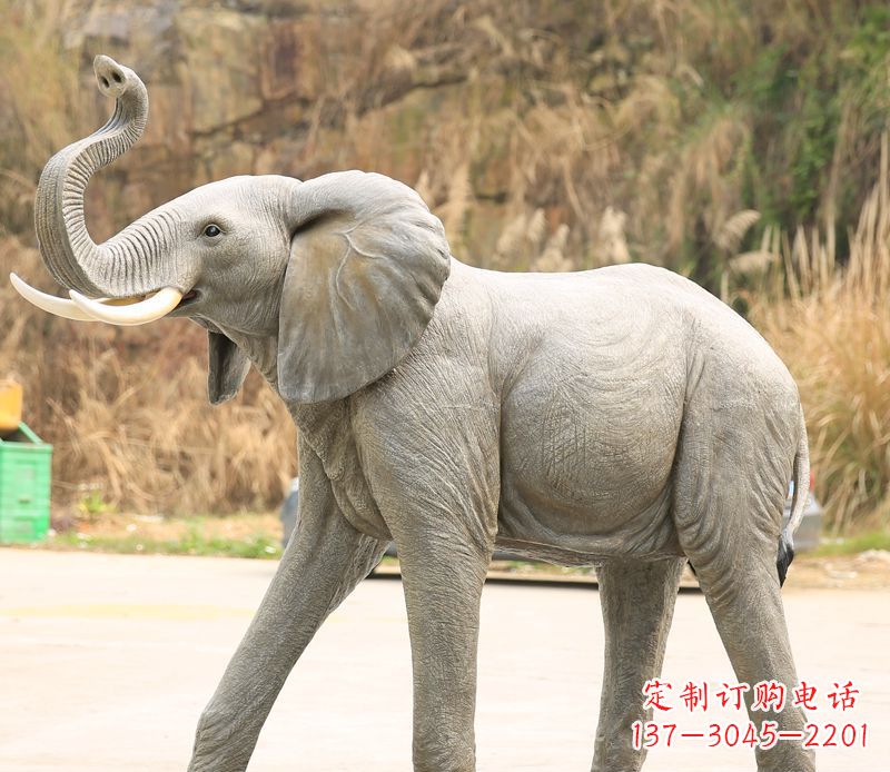 泰州中领雕塑大象雕塑特色定制