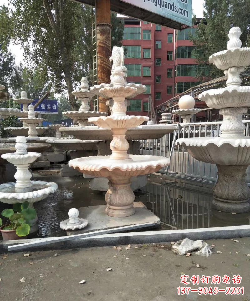 泰州石雕景观喷泉 (2)