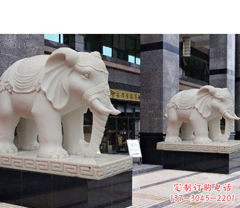 泰州最佳选择——石雕酒店大象雕塑