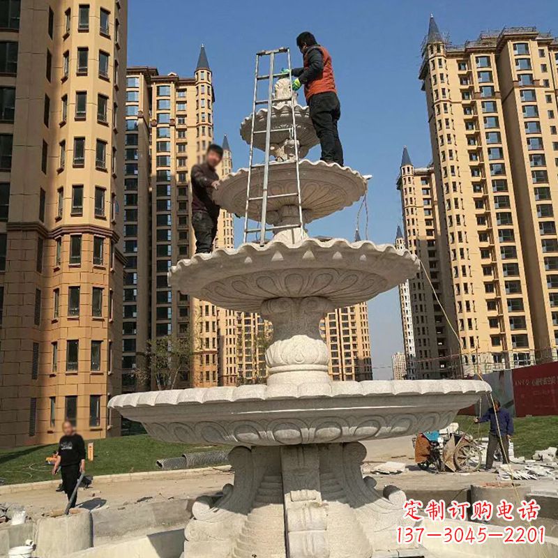泰州欣赏经典,九龙喷泉雕塑