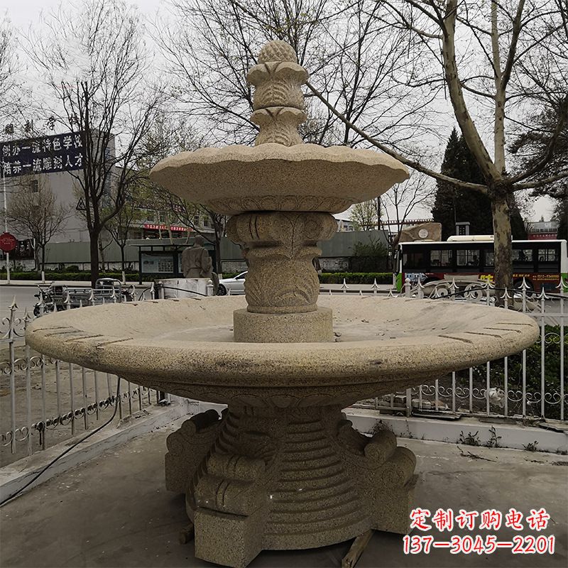 泰州风水精灵,莲花开道——铸铁风水球雕塑