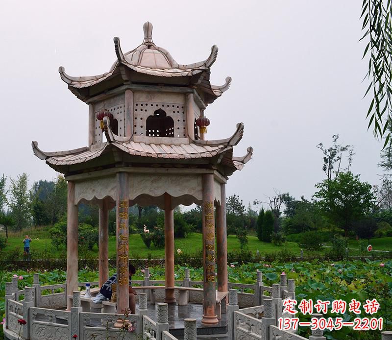 泰州装点你的空间,让石雕凉亭景观雕塑点缀你的美