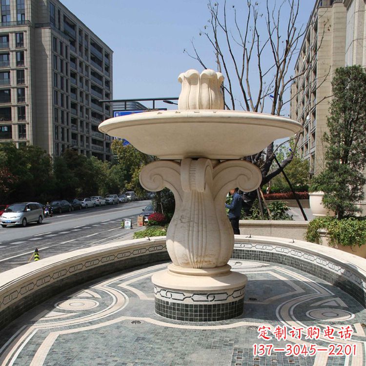 泰州流动的华丽,石雕欧式喷泉雕塑