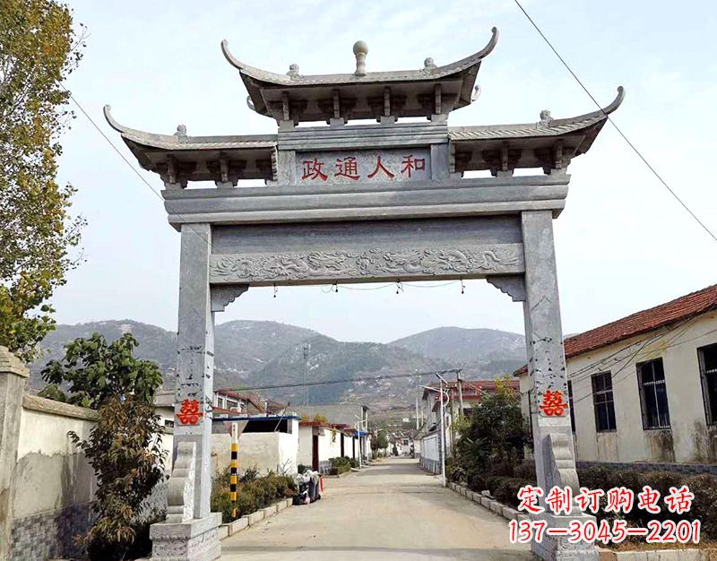 泰州全球领先的石雕牌楼雕塑定制服务