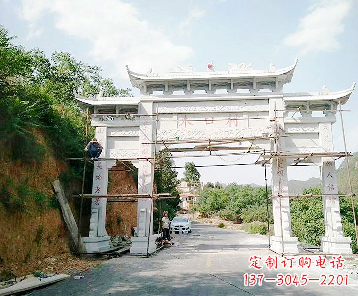 泰州牌楼雕塑——营造品质生活