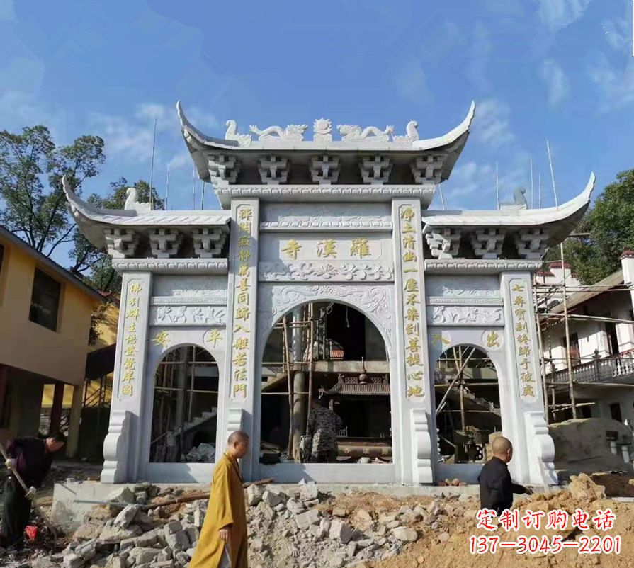 泰州西安中领雕塑:高端定制牌坊雕塑