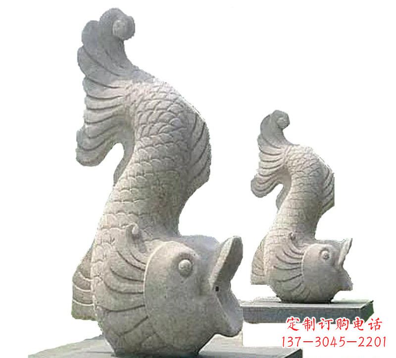 泰州中领雕塑定制精美鲤鱼雕塑