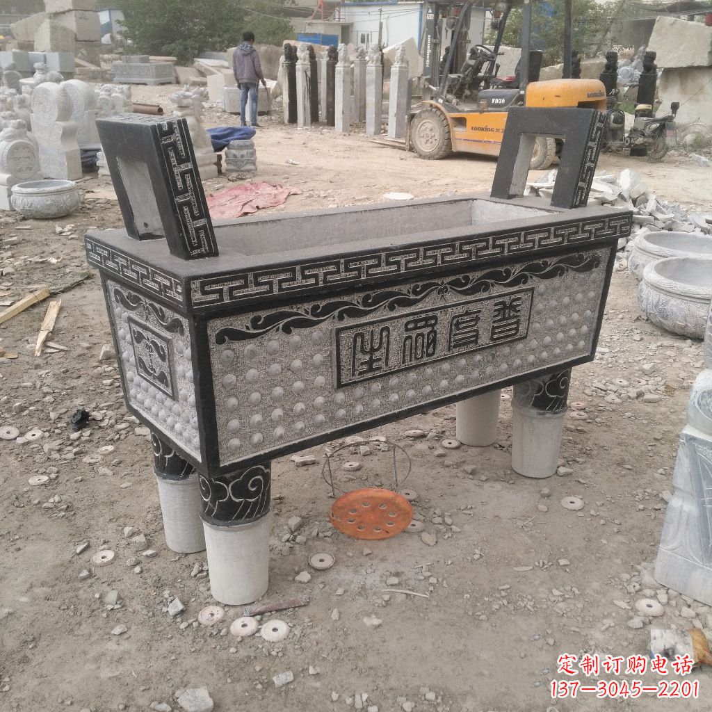 泰州石雕香炉鼎