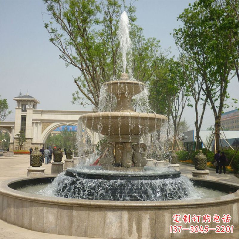 泰州石雕音乐喷泉