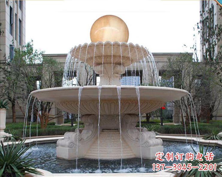 泰州石墩喷泉石雕