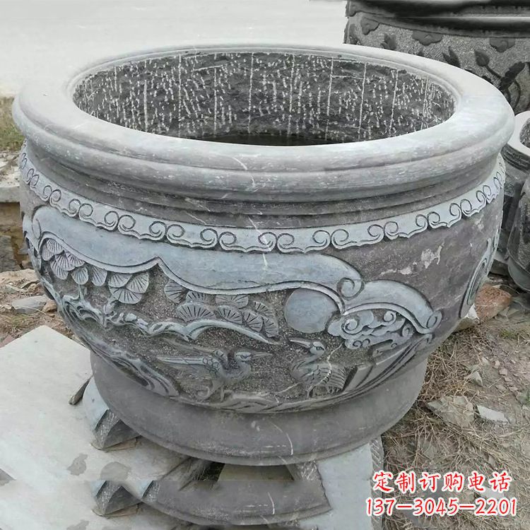 泰州石刻园林鱼缸