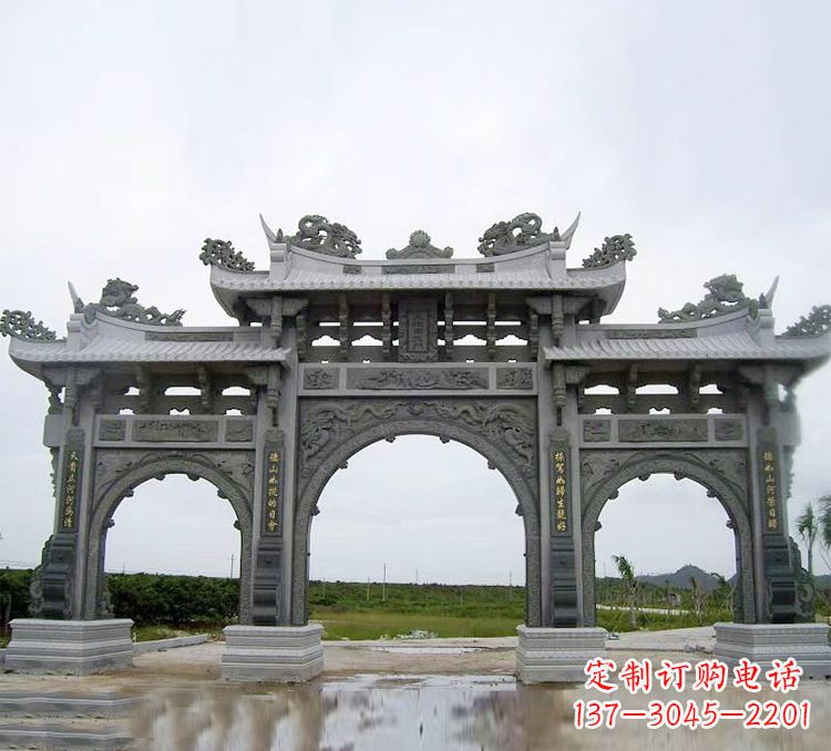 泰州石牌坊 楼