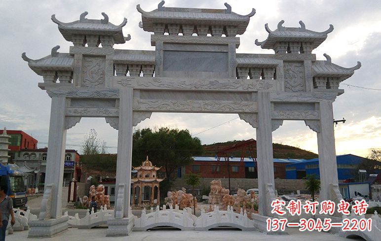 泰州石牌坊雕刻