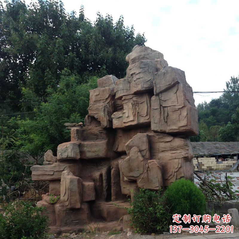 泰州石头(塑石)假山