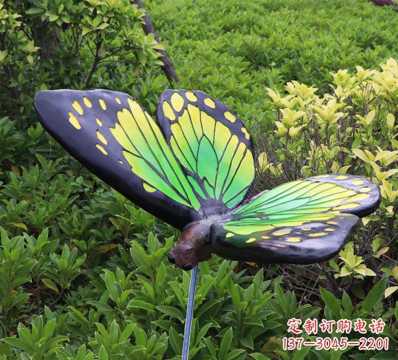 泰州树脂仿真蝴蝶昆虫雕塑