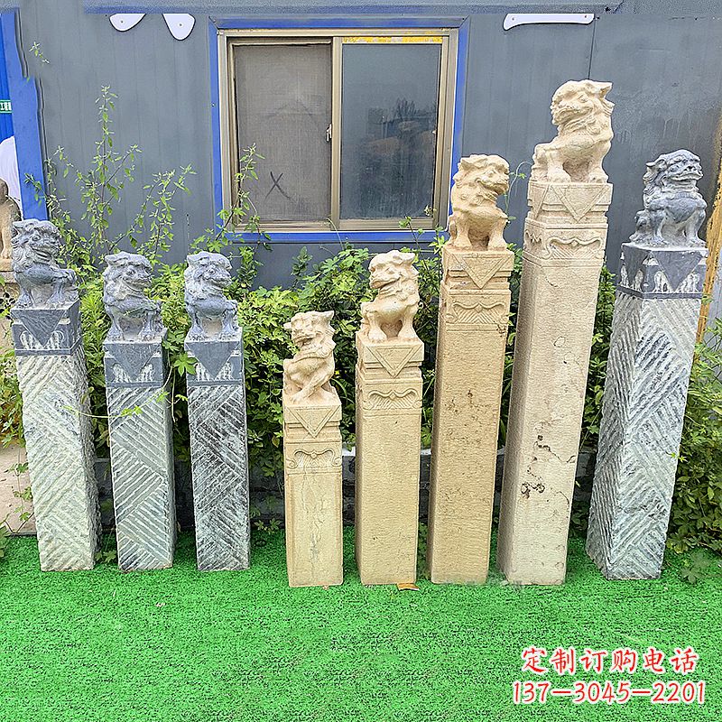 泰州拴马桩狮子