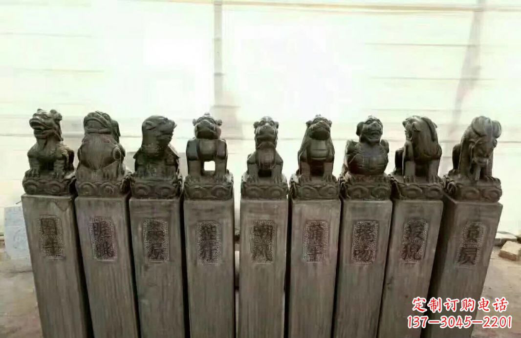 泰州栓马桩石雕