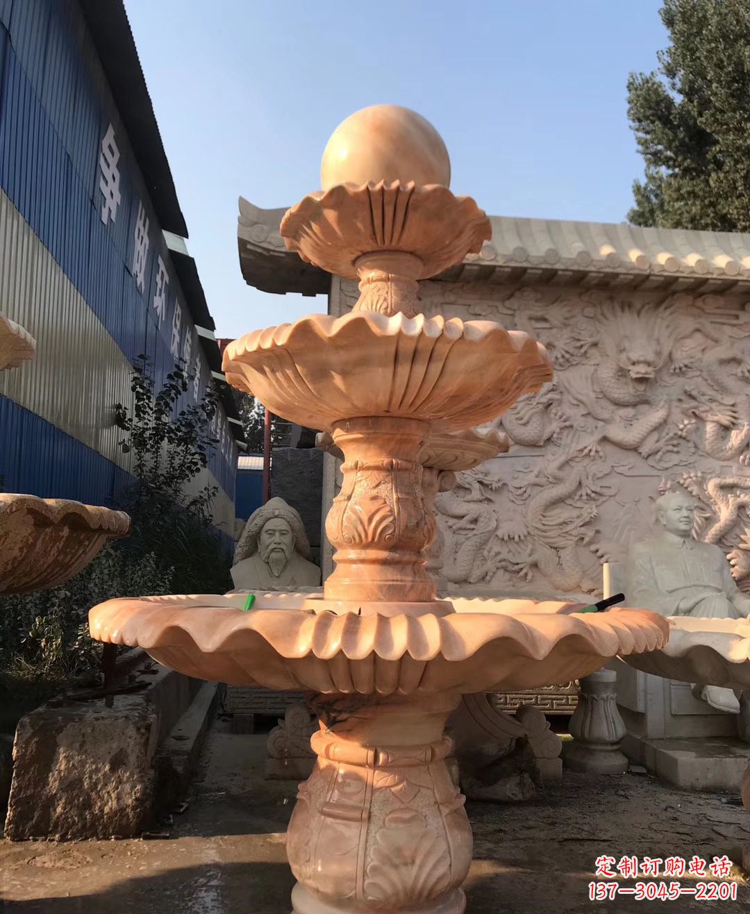 泰州水池风水球