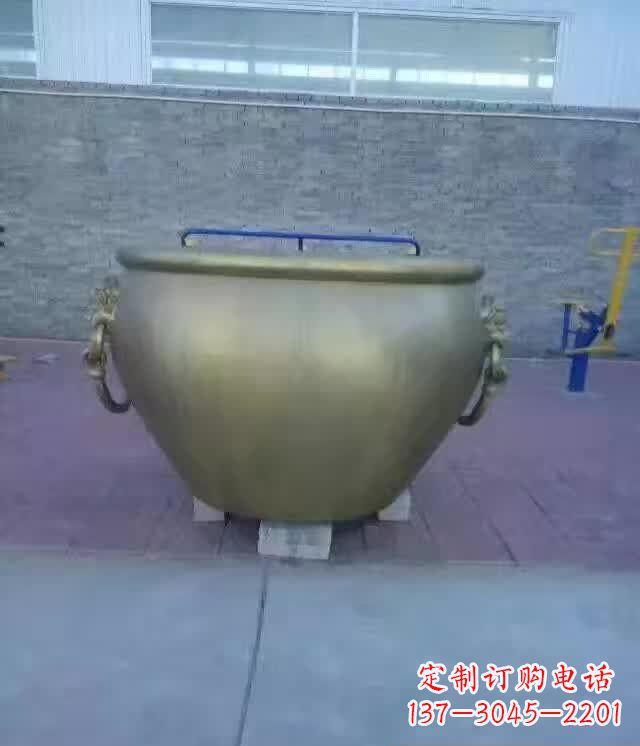 泰州水缸铜雕塑