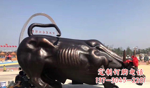 泰州水牛铜雕