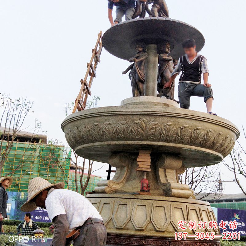 泰州水头石雕喷泉