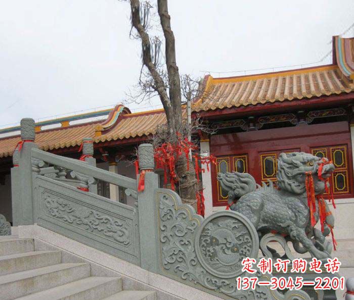 泰州寺庙景观仿古石栏板