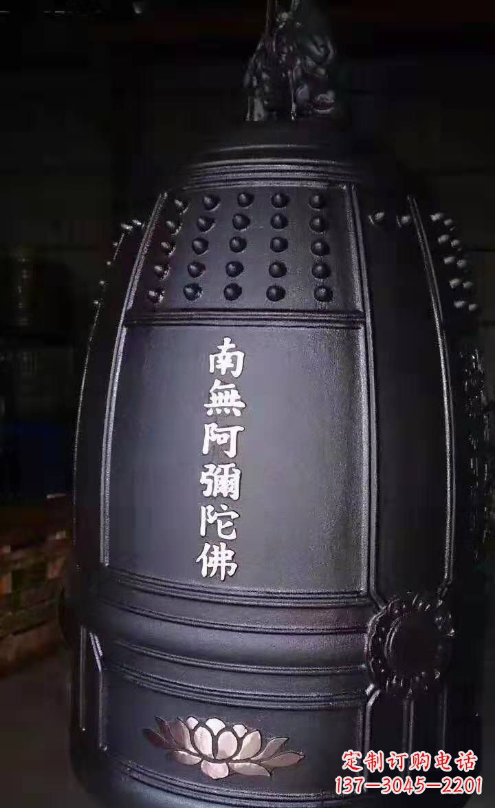 泰州寺庙铜钟雕塑户外景观雕塑