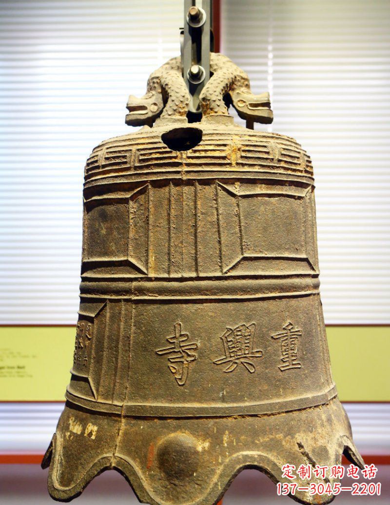 泰州寺庙铜钟铜雕