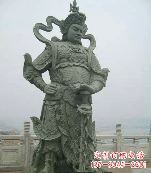 泰州寺庙韦陀菩萨石雕