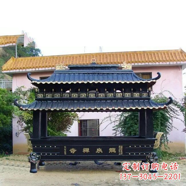 泰州寺庙宗祠香炉雕塑