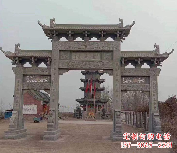 泰州寺院石牌坊