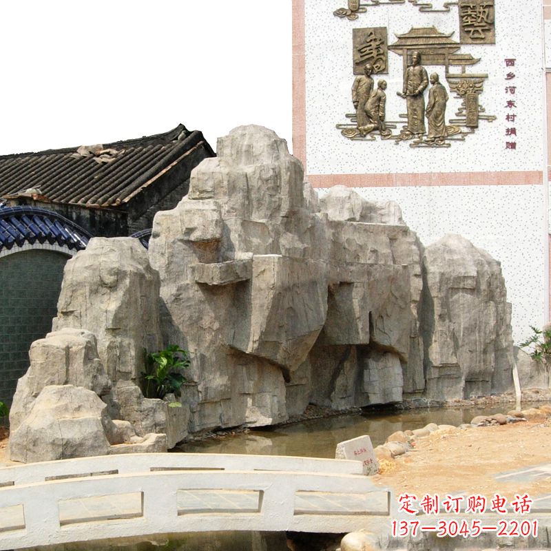 泰州塑石假山雕塑