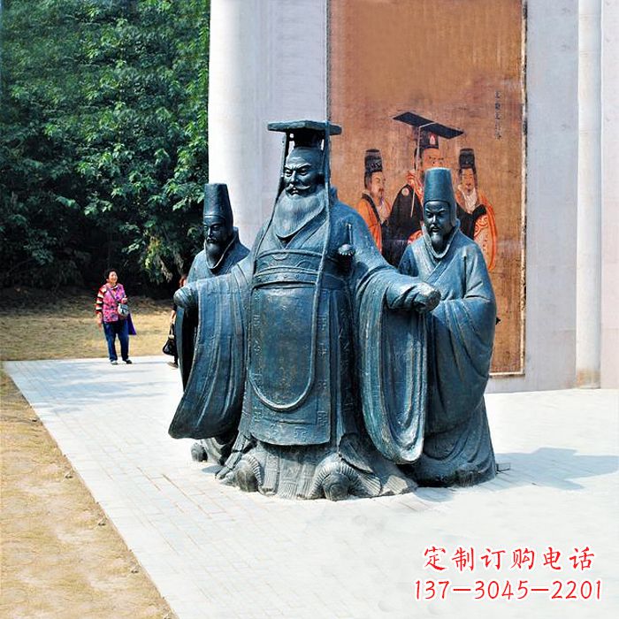 泰州隋文帝杨坚景观雕塑