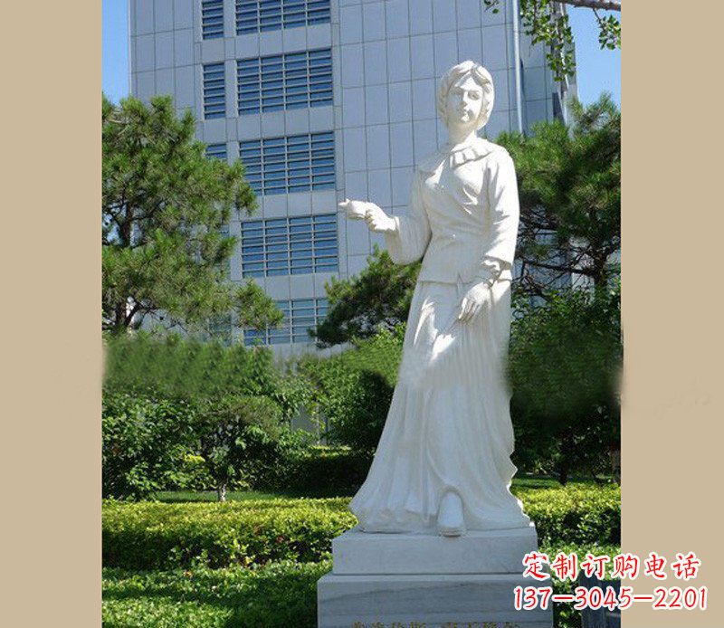 泰州提灯天使弗洛伦斯·南丁格尔石雕