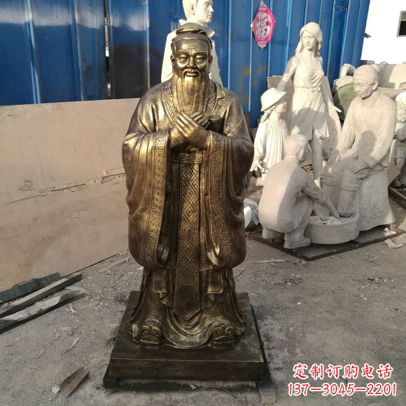 泰州同济大学孔子雕塑