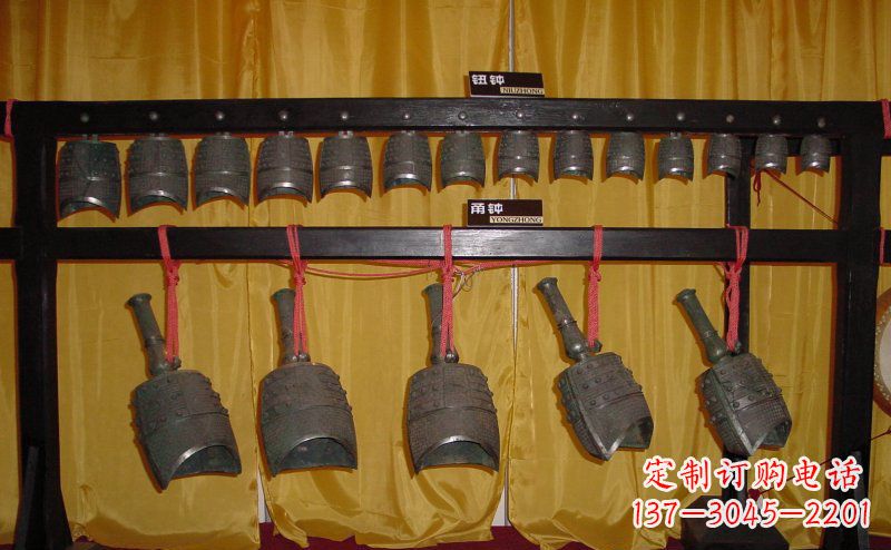 泰州铜编钟古代乐器雕塑