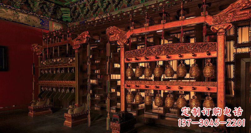 泰州铜编钟古代乐器铜雕
