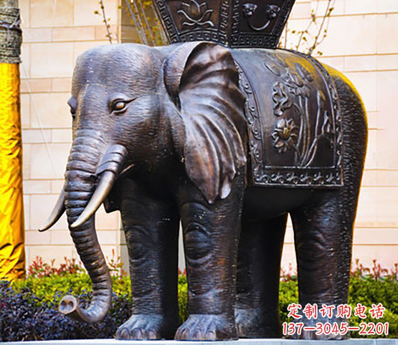 泰州铜雕大象